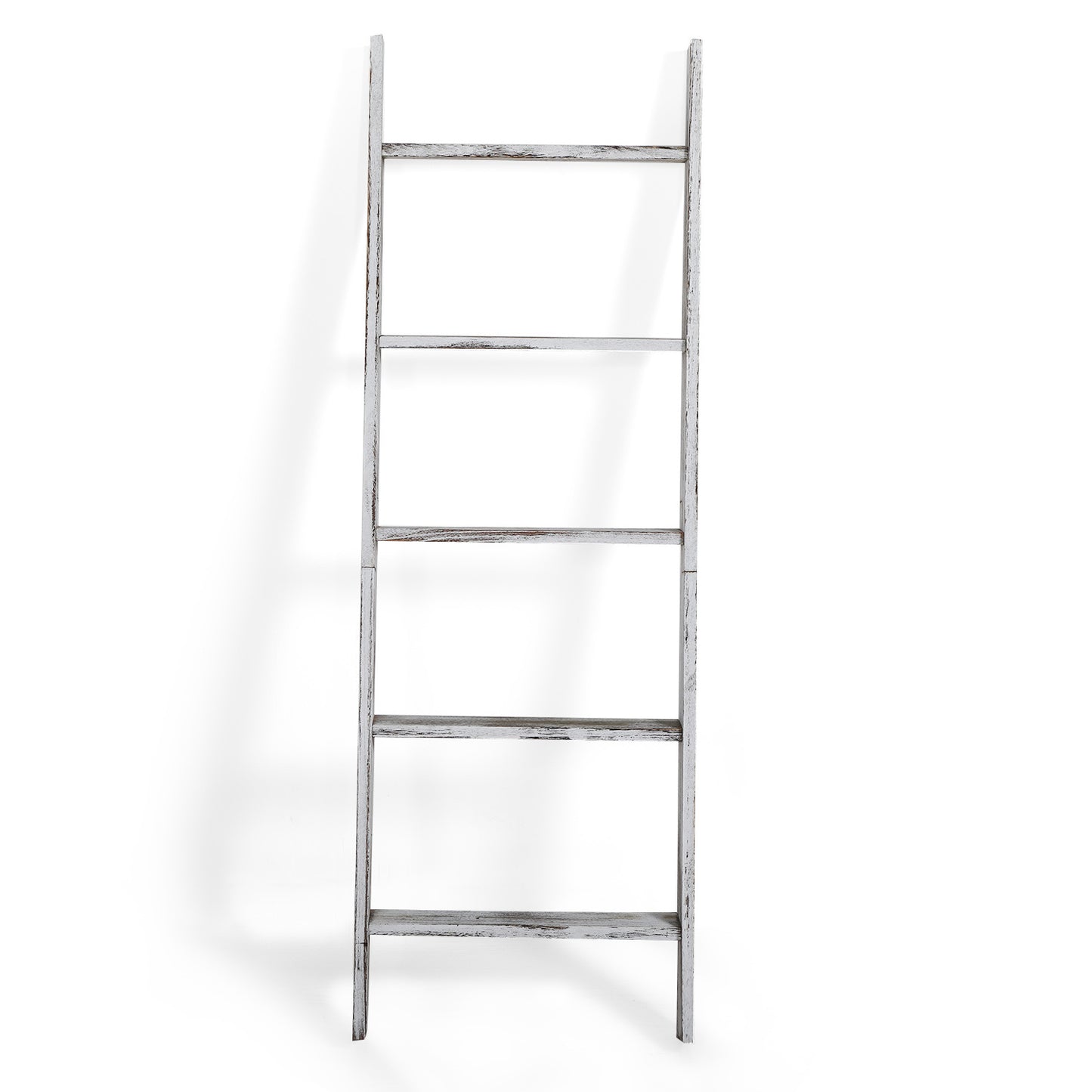 Rustic Decorative Blanket/Towel Storage Display Ladder Rack