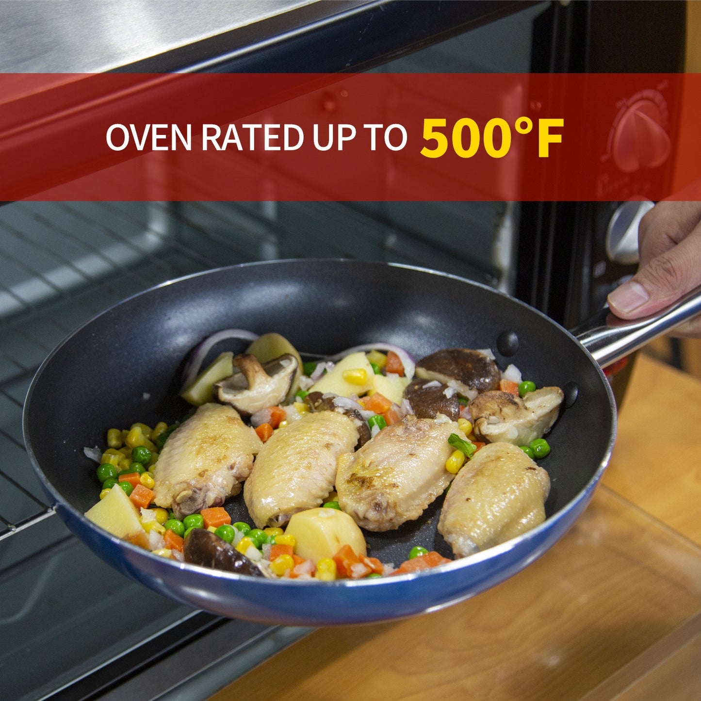 Recook Cookware Sets, Nonstick Pots and Pans Set