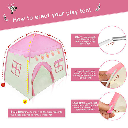 Kids Play Tent Princess Playhouse