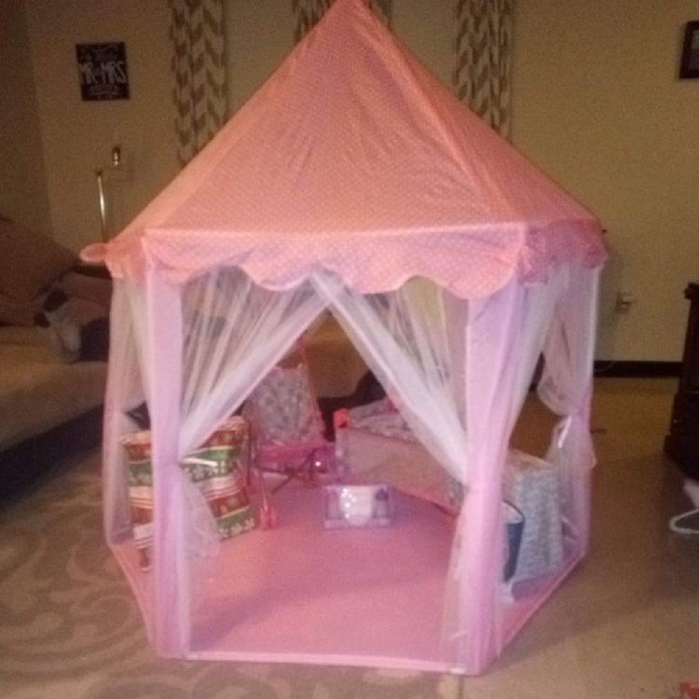 Outdoor indoor portable Folding Princess Castle Tent
