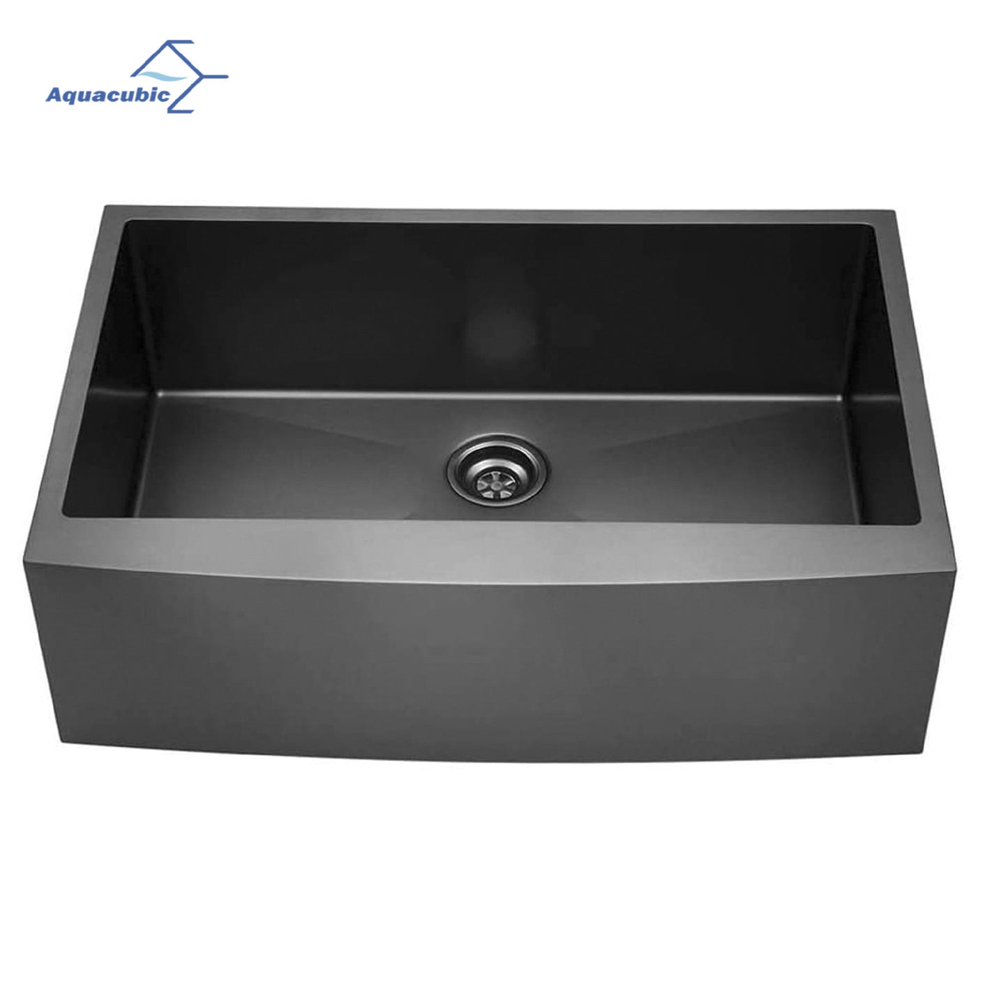 Farmhouse Sink 33 inch Black Kitchen Sink Stainless Steel 10 inch deep