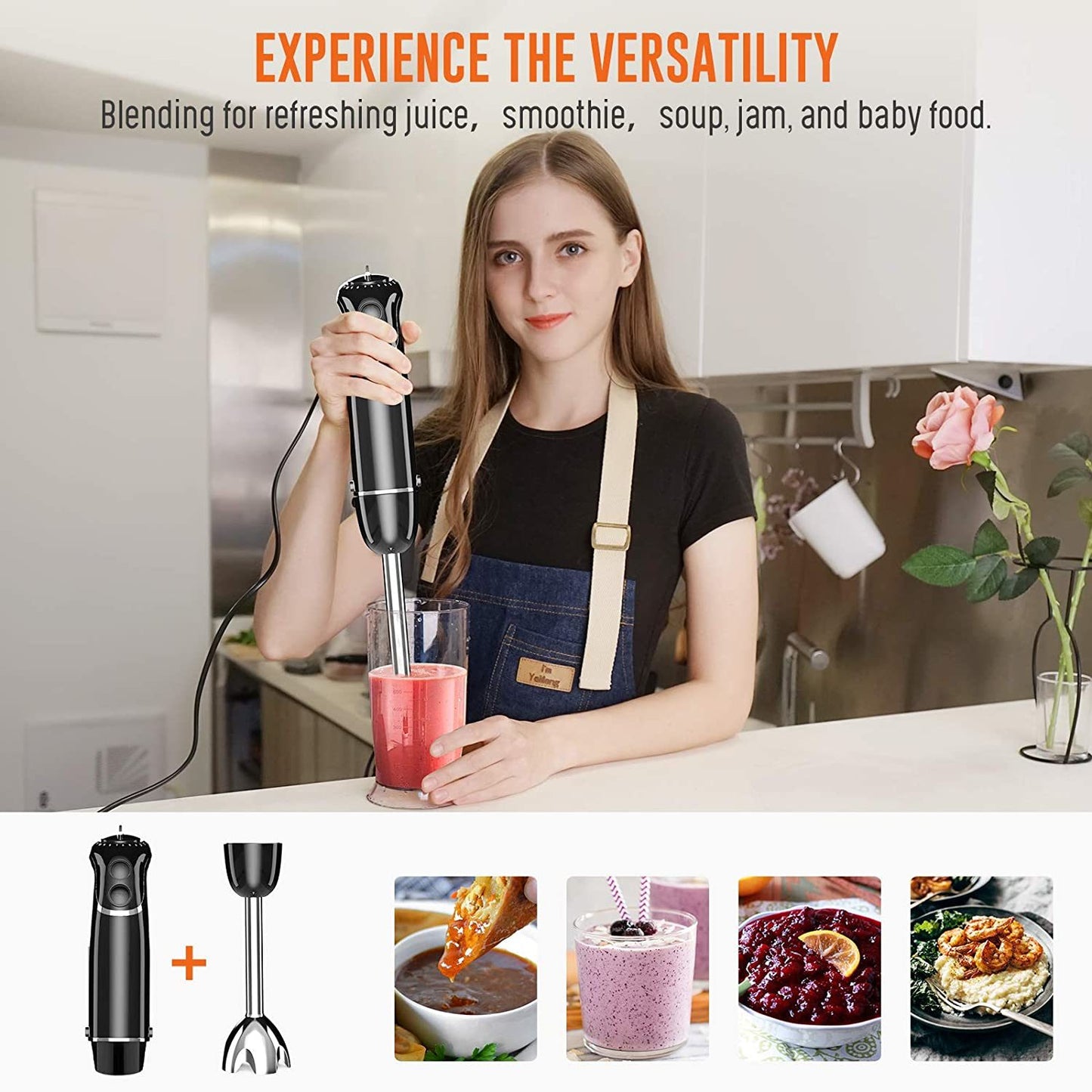 Speed Immersion Hand Blender
