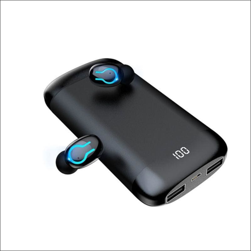 Dual LED Waterproof Wireless Earbuds