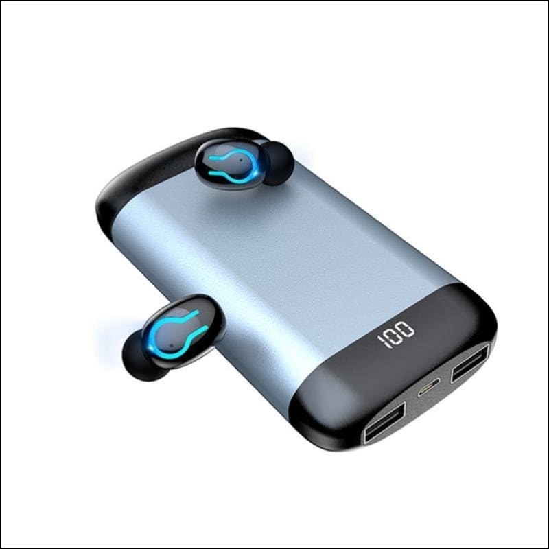 Dual LED Waterproof Wireless Earbuds