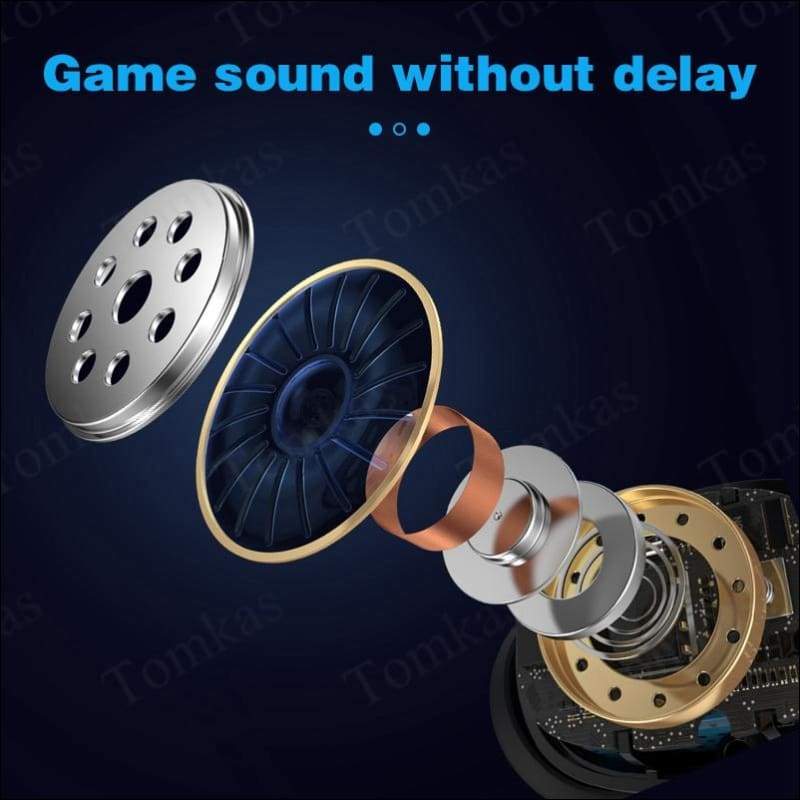 Dual LED Waterproof Wireless Earbuds