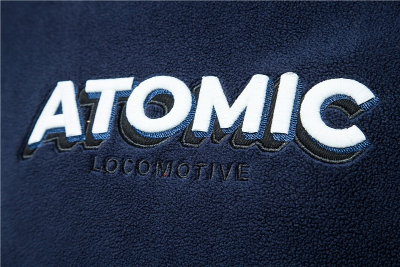 AIOPESON Printed Atomic Sports Hoodie