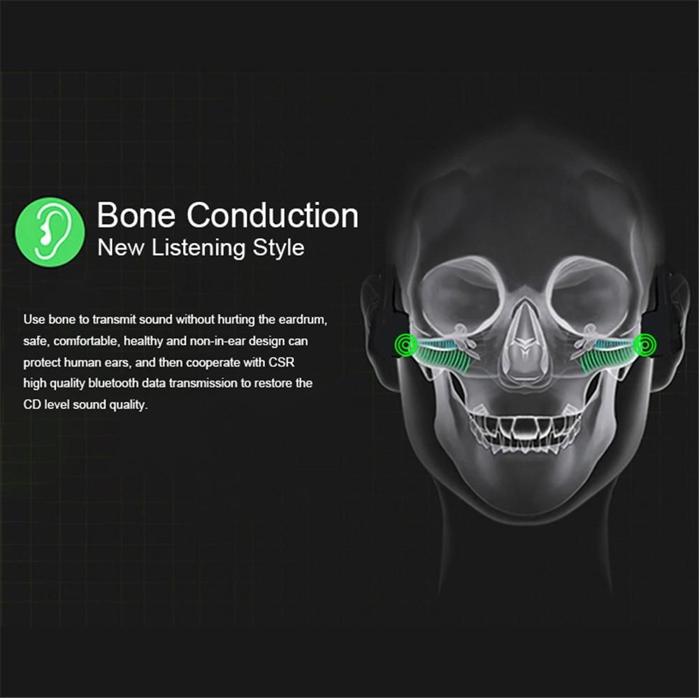 VIVIBEE Bone Conduction Music Sunglasses