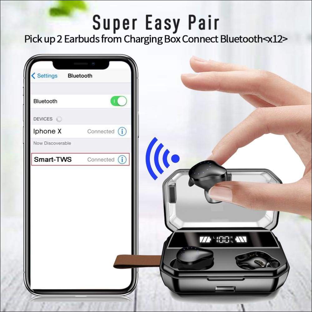 LED Display Sport Edition Wireless Earbuds