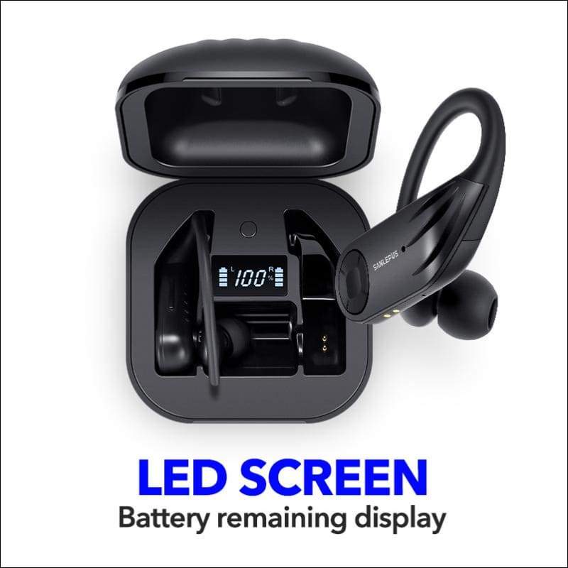 Stereo LED Waterproof Wireless Earbuds