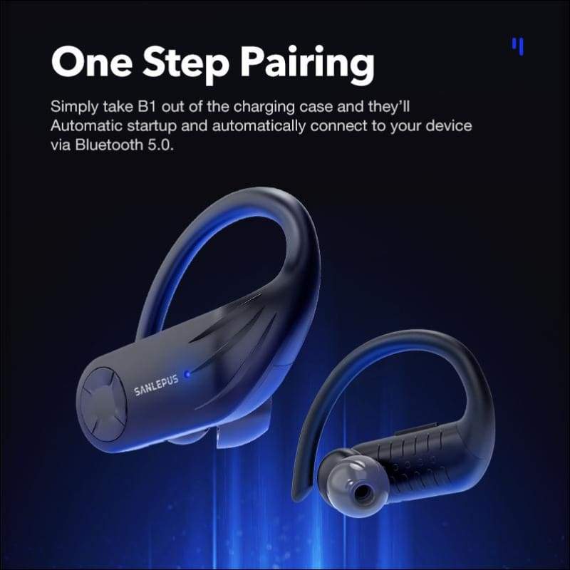 Stereo LED Waterproof Wireless Earbuds