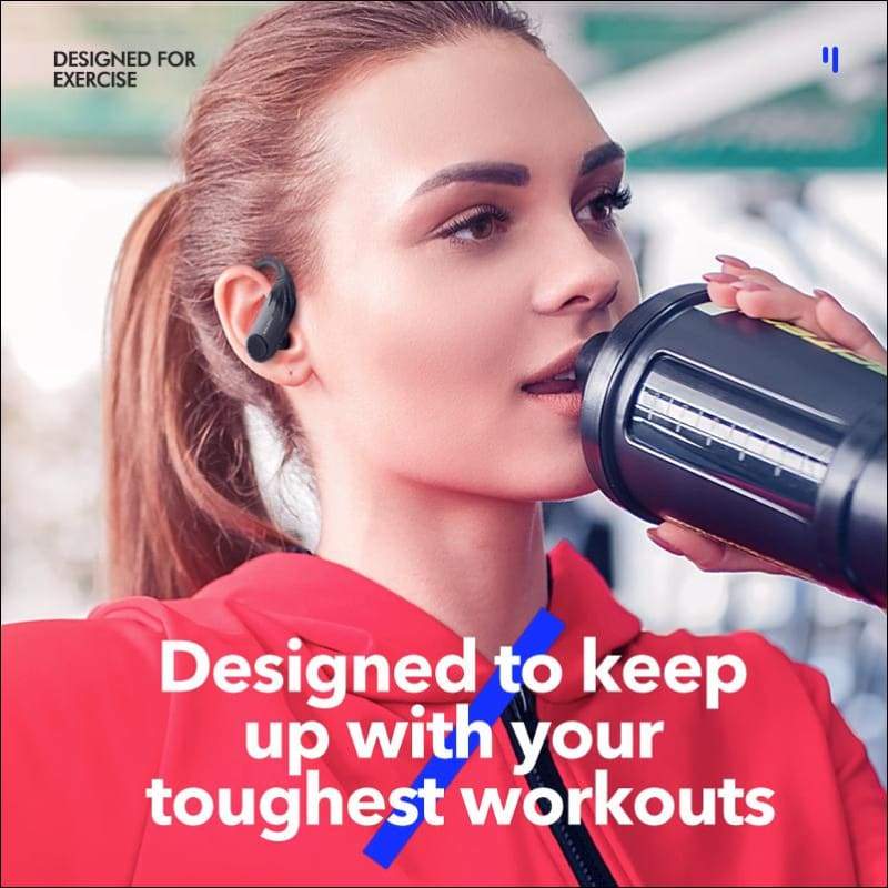 Stereo LED Waterproof Wireless Earbuds