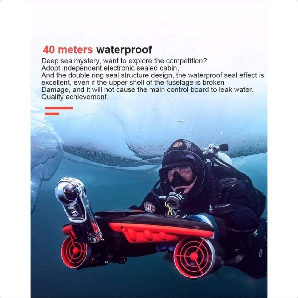 Tri-speed Thruster Electric Underwater Scooter